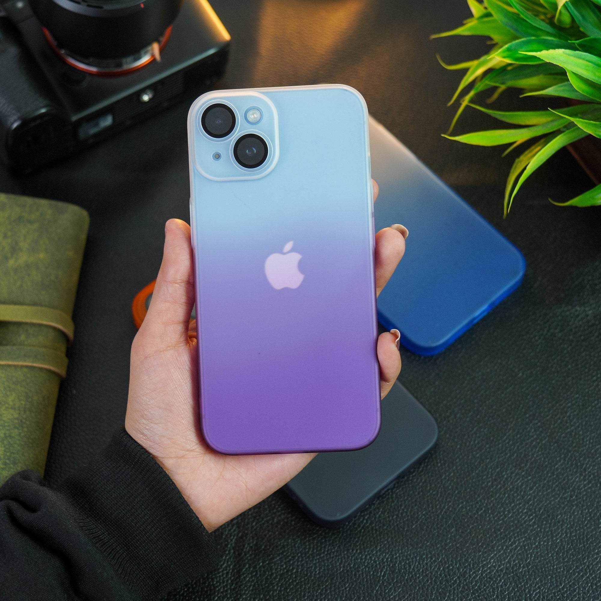 iPhone 13 Series Frosted Matte Gradient Back Case - Million Cases