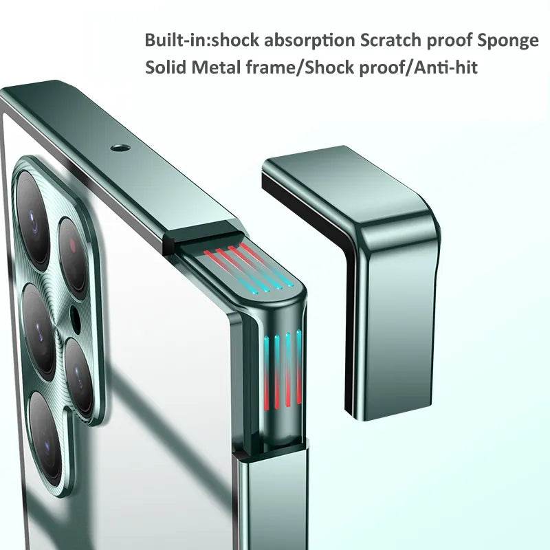 Matte Magsafe Case With Titanium Frame - Samsung - Million Cases