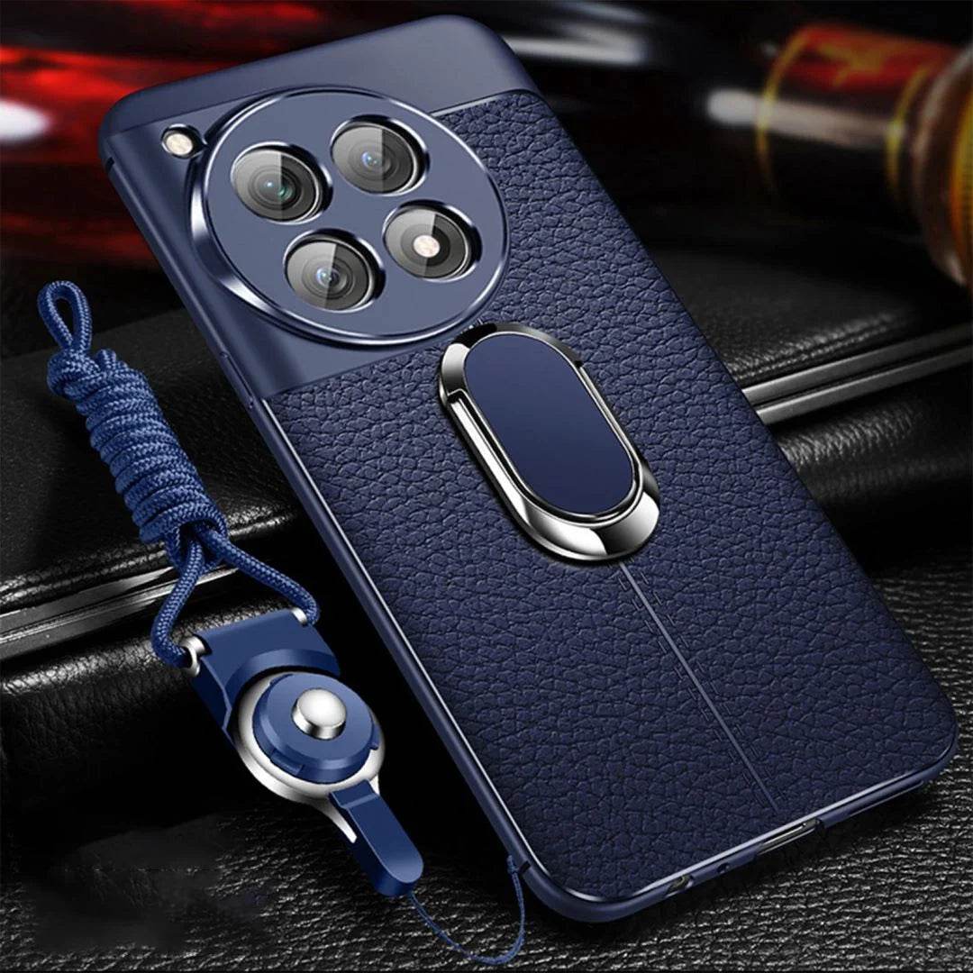 Sleek Urban Leather Ring Holder Case - OnePlus - Million Cases