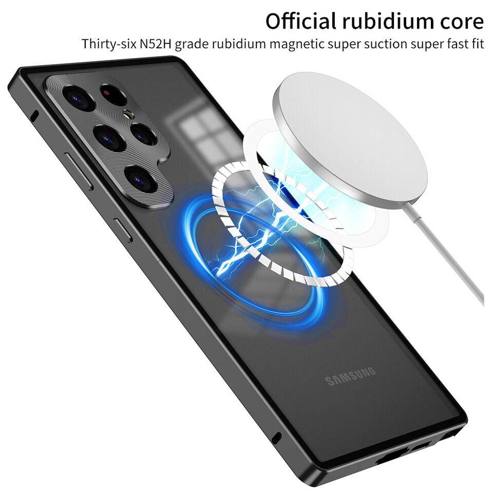 Matte Magsafe Case With Titanium Frame - Samsung - Million Cases