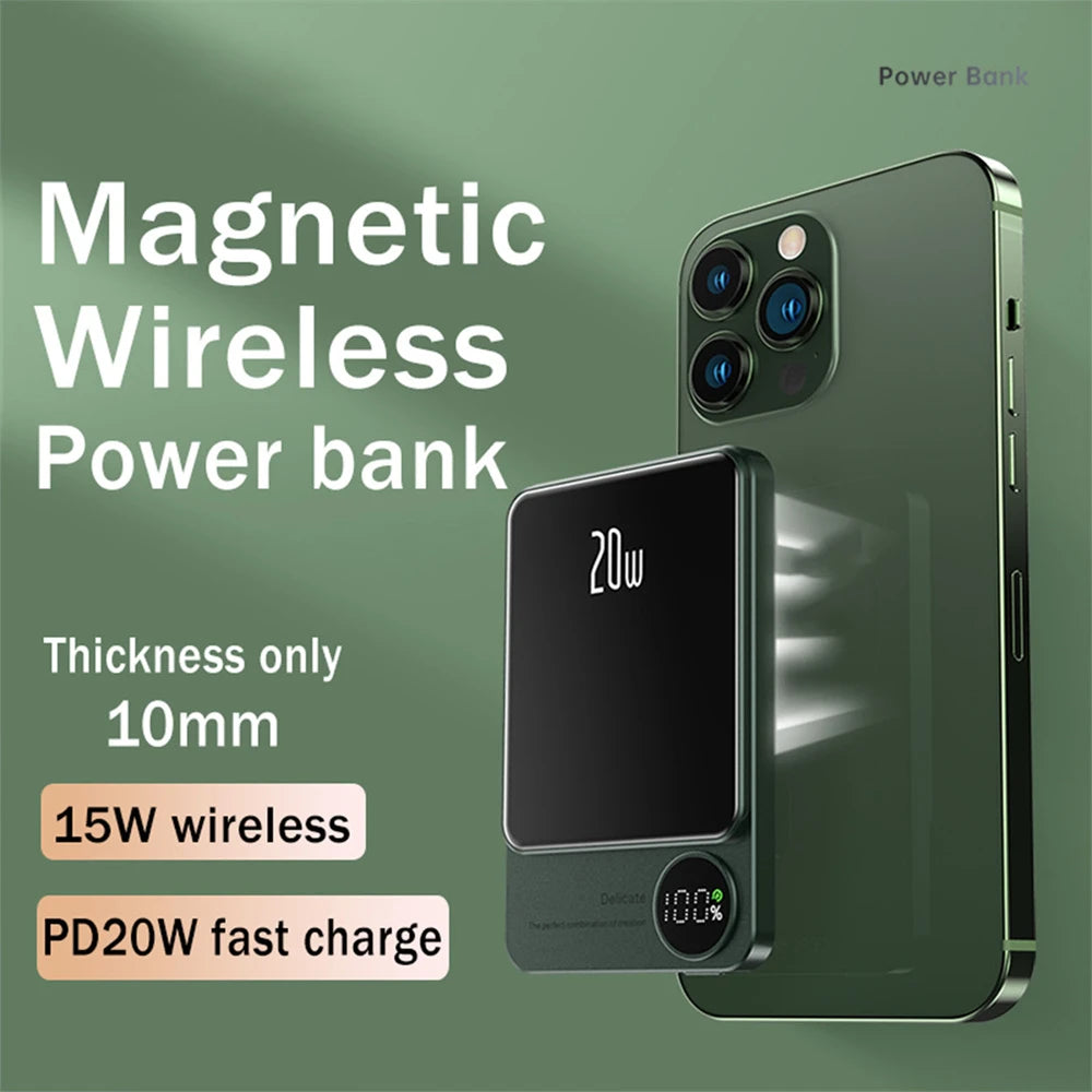 PowerX™ - 10000 mAh Magsafe Wireless Powerbank