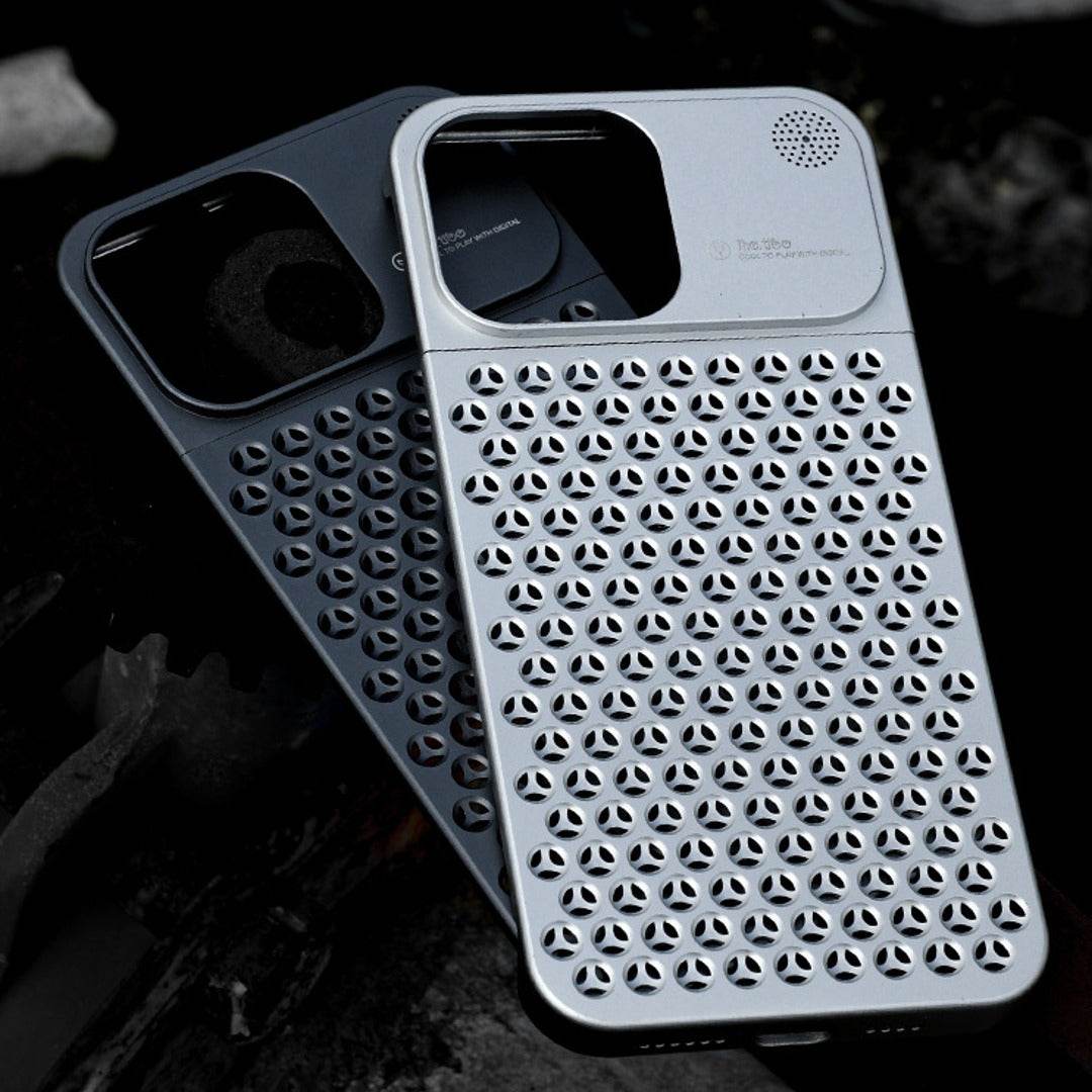 iPhone 14 Series Aero Mesh ® Metallic Hybrid Case - Million Cases