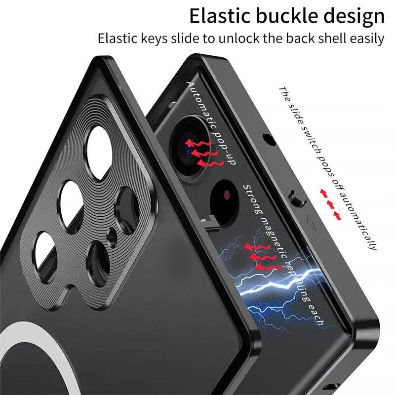 Matte Magsafe Case With Titanium Frame - Samsung - Million Cases