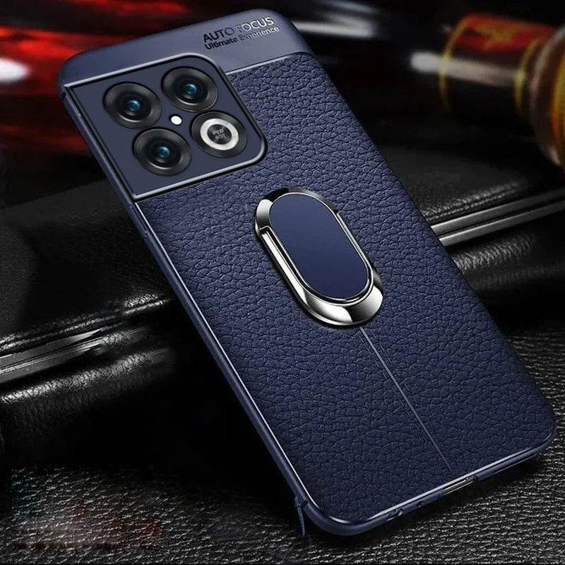 Sleek Urban Leather Ring Holder Case - OnePlus - Million Cases