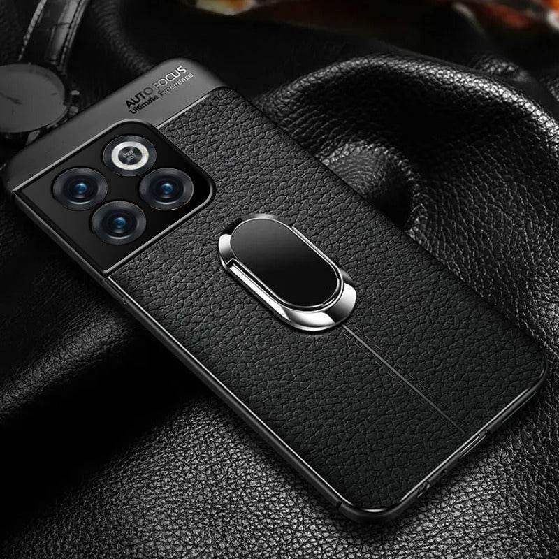 Sleek Urban Leather Ring Holder Case - OnePlus - Million Cases