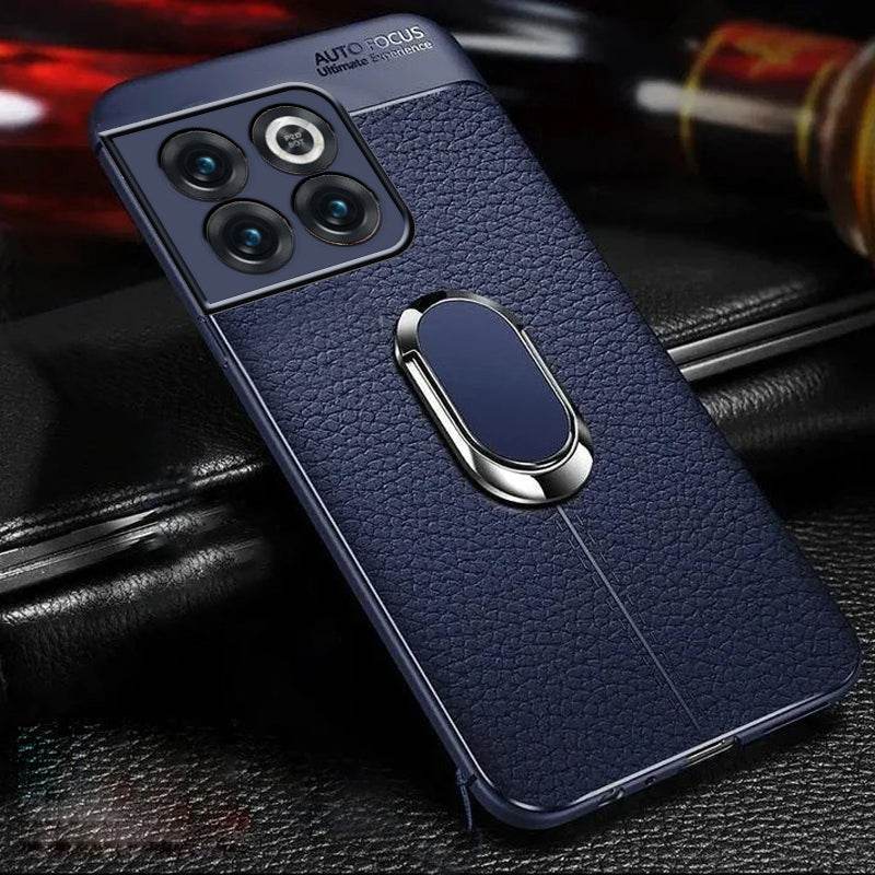 Sleek Urban Leather Ring Holder Case - OnePlus - Million Cases