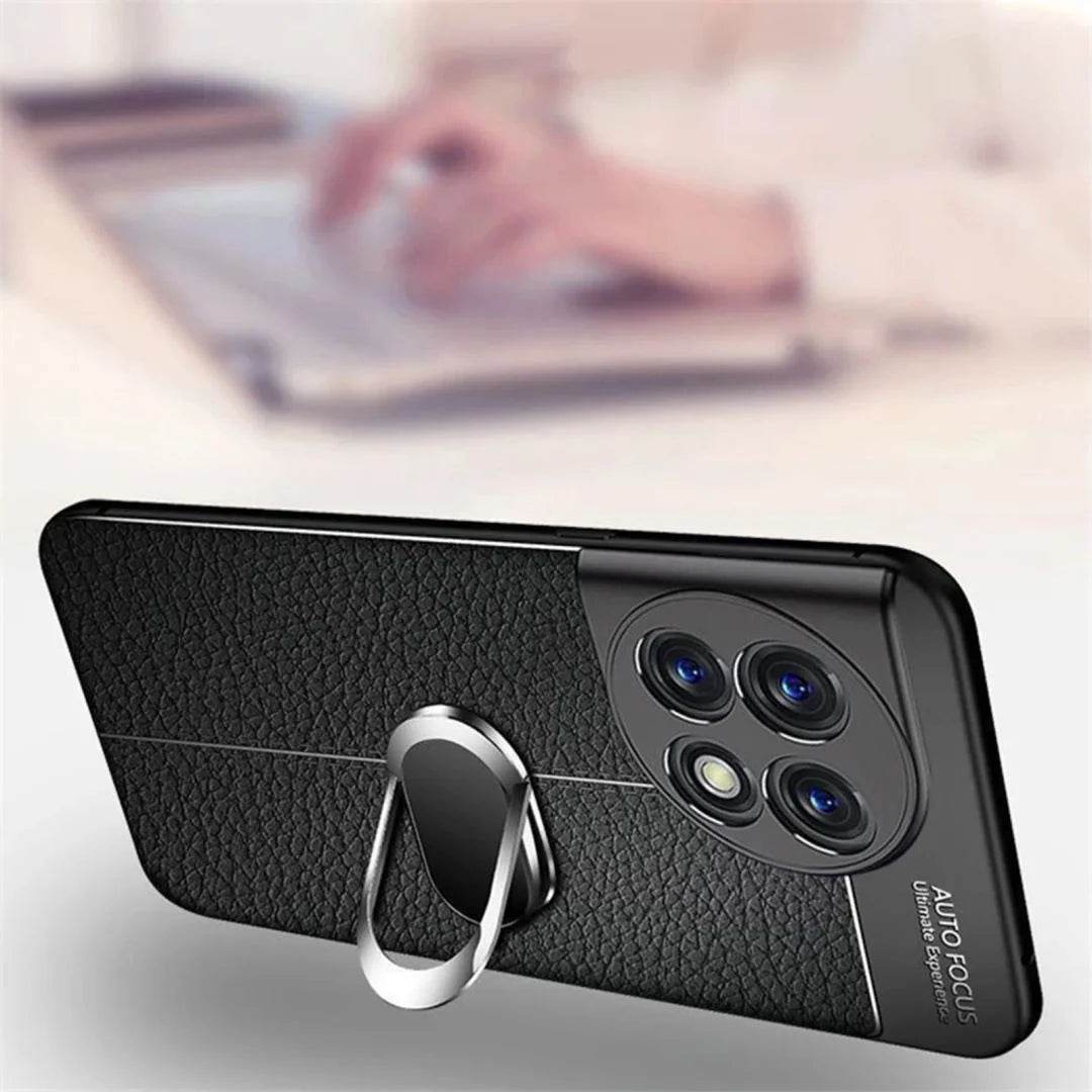 Sleek Urban Leather Ring Holder Case - OnePlus - Million Cases