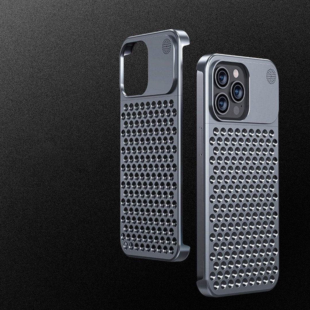 iPhone 14 Series Aero Mesh ® Metallic Hybrid Case - Million Cases