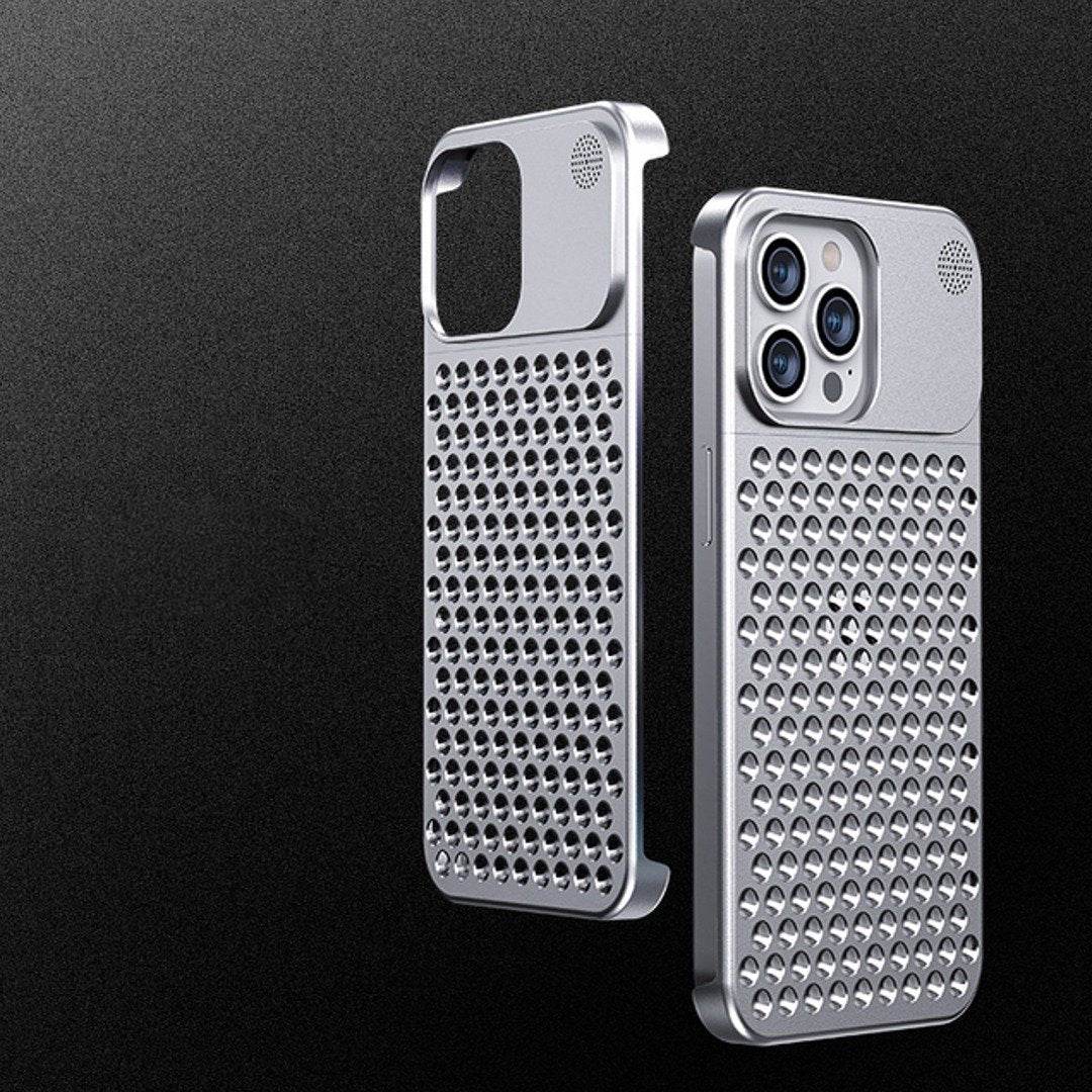 iPhone 14 Series Aero Mesh ® Metallic Hybrid Case - Million Cases