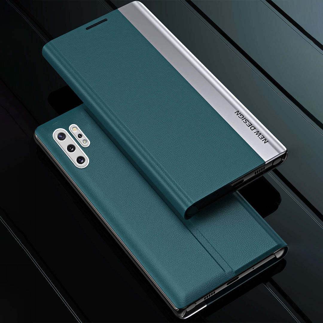 PU Leather Side Window Flip Case - Samsung - Million Cases