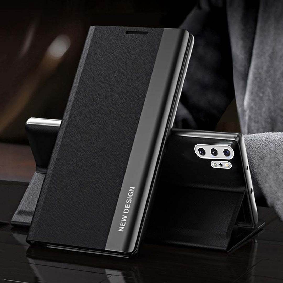 PU Leather Side Window Flip Case - Samsung - Million Cases