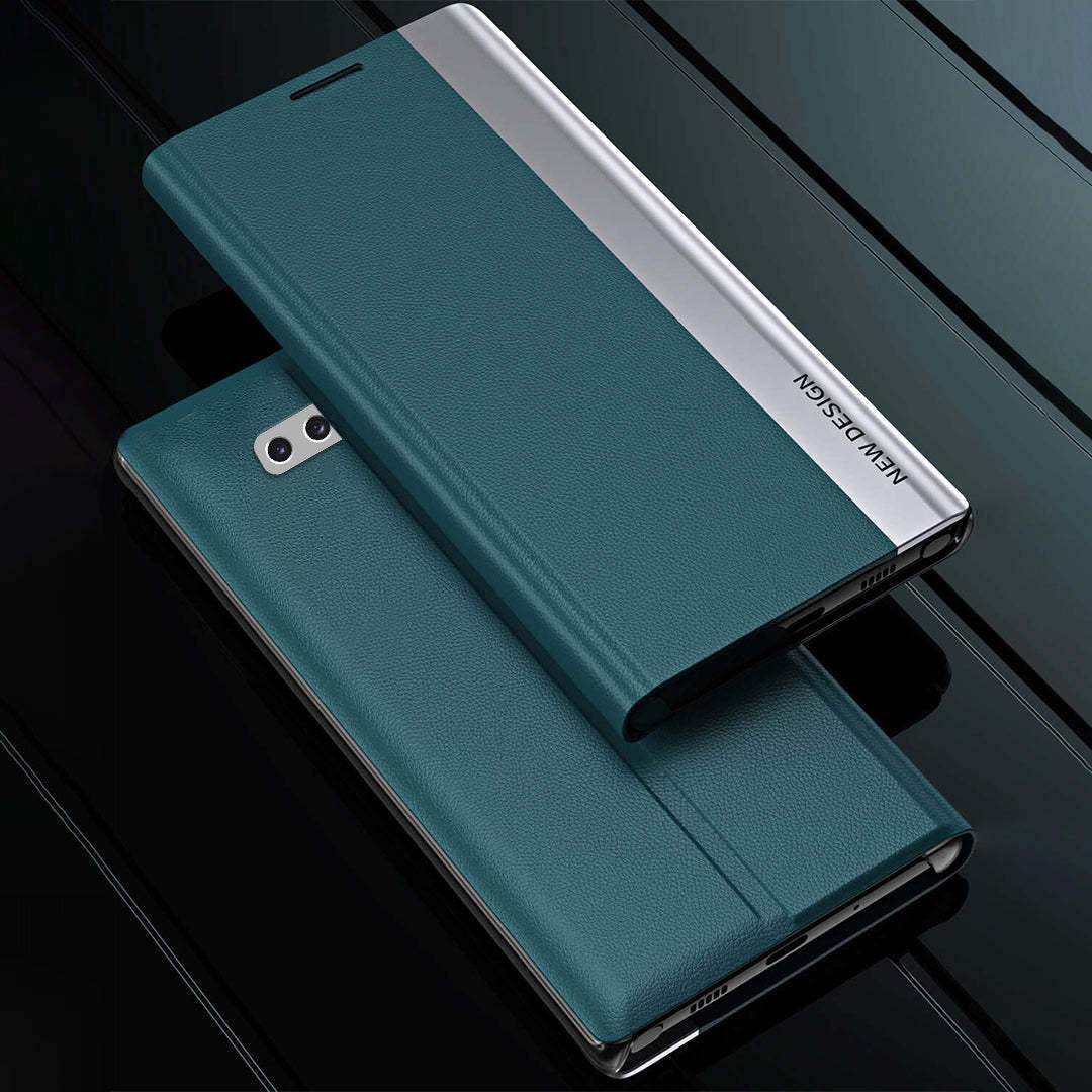 PU Leather Side Window Flip Case - Samsung - Million Cases