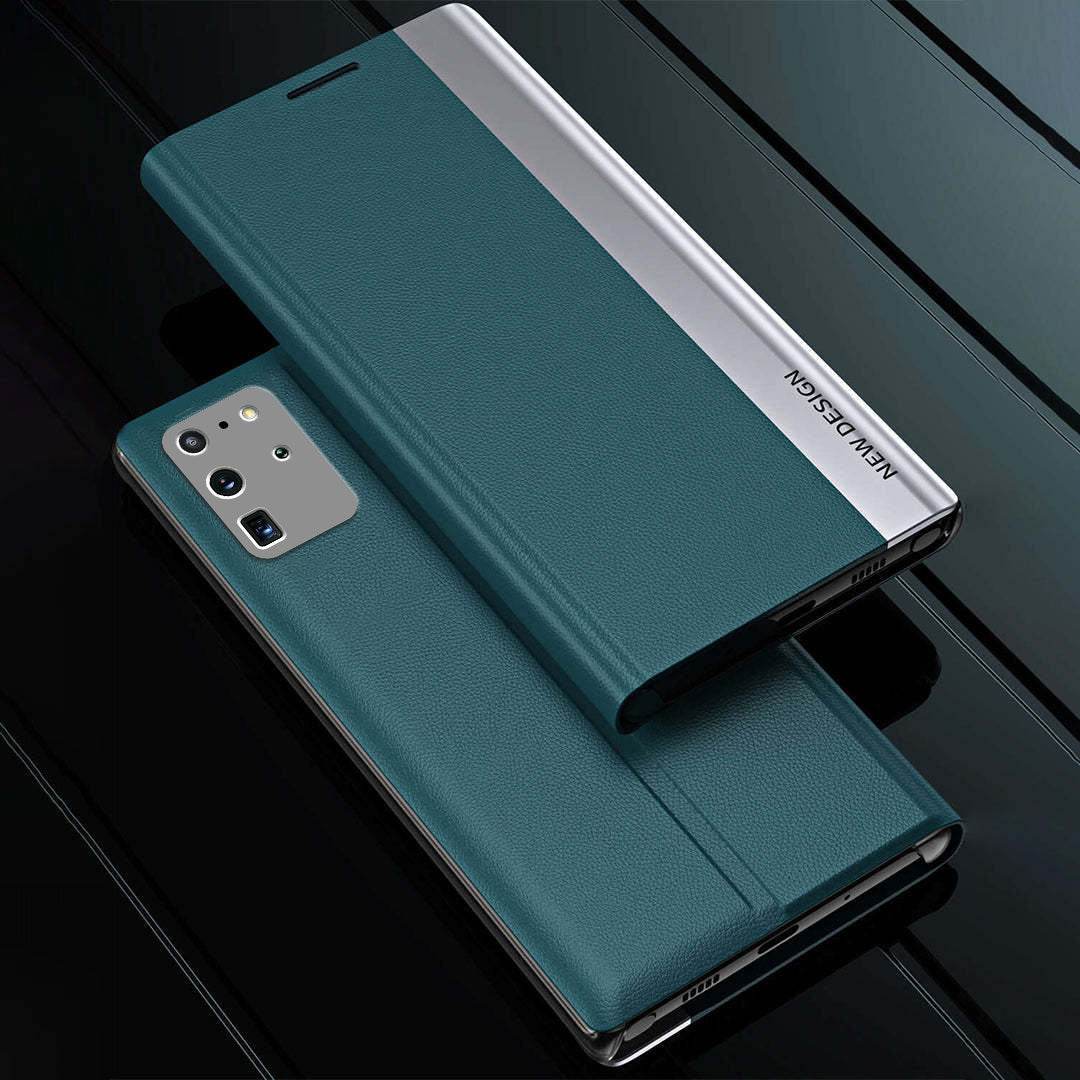 PU Leather Side Window Flip Case - Samsung - Million Cases