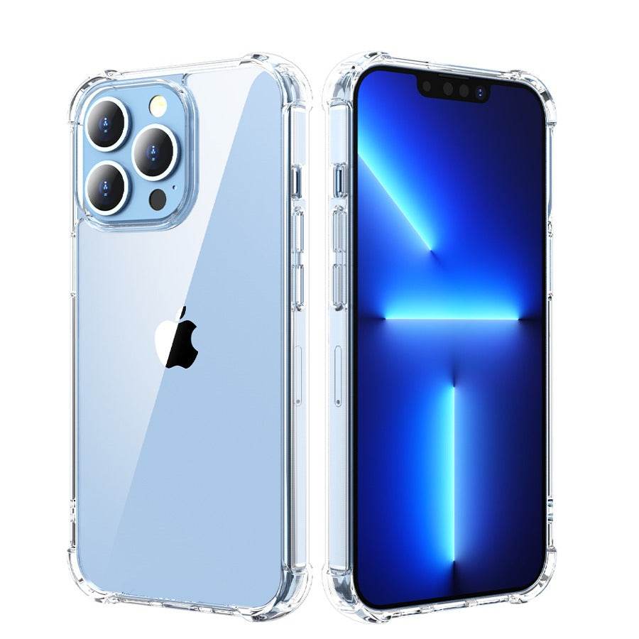 iPhone 14 Anti-Knock Shockproof Transparent Case - Million Cases