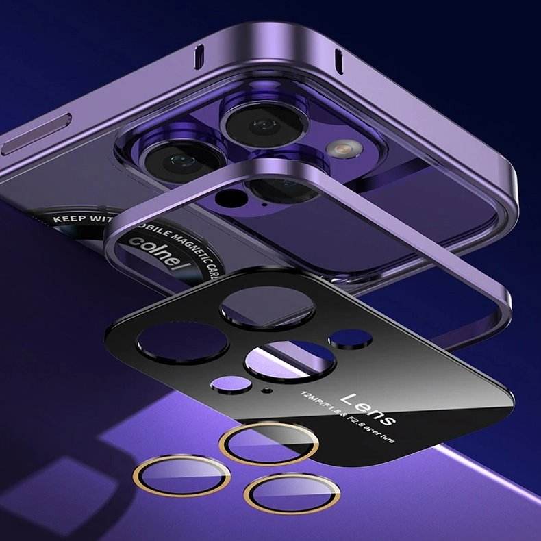 Deluxe Metallic Frame Case - iPhone - Million Cases