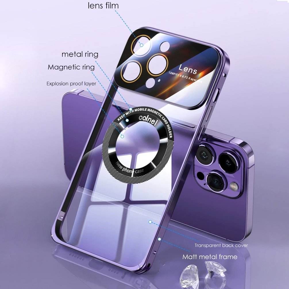 Deluxe Metallic Frame Case - iPhone - Million Cases