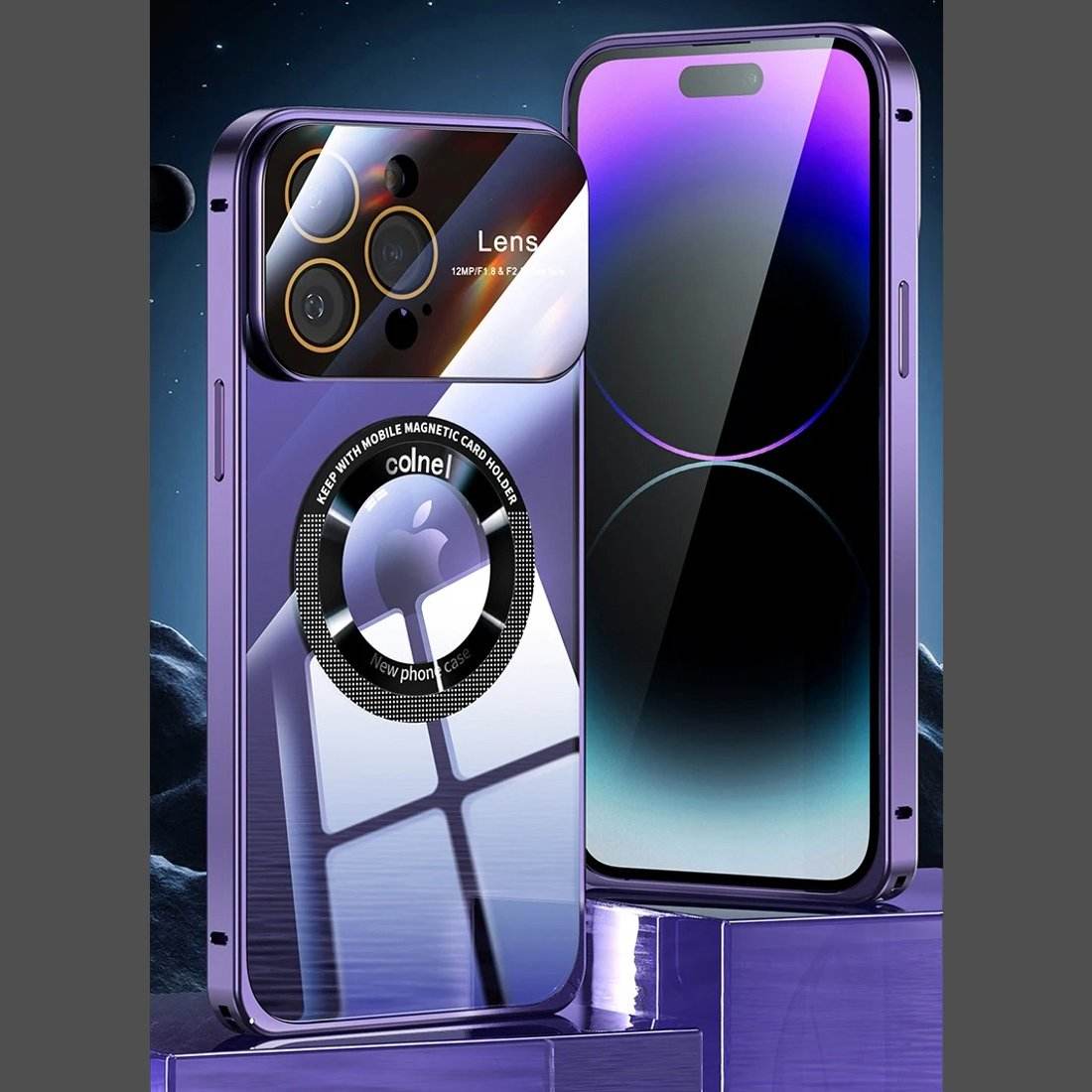 Deluxe Metallic Frame Case - iPhone - Million Cases