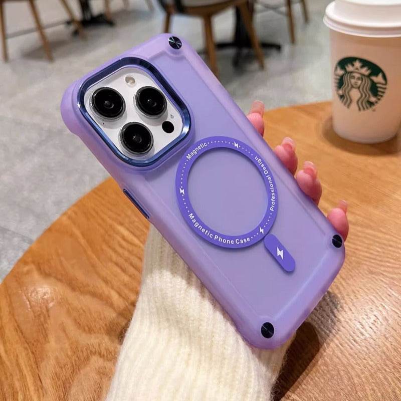 iPhone 16 Series Wave Armor Matte Magsafe Shield Case - Million Cases
