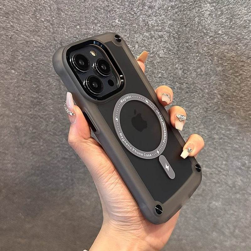 Wave Armor Matte Magsafe Shield Case - iPhone - Million Cases