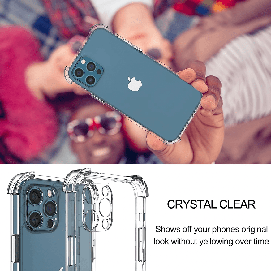 iPhone 14 Anti-Knock Shockproof Transparent Case - Million Cases