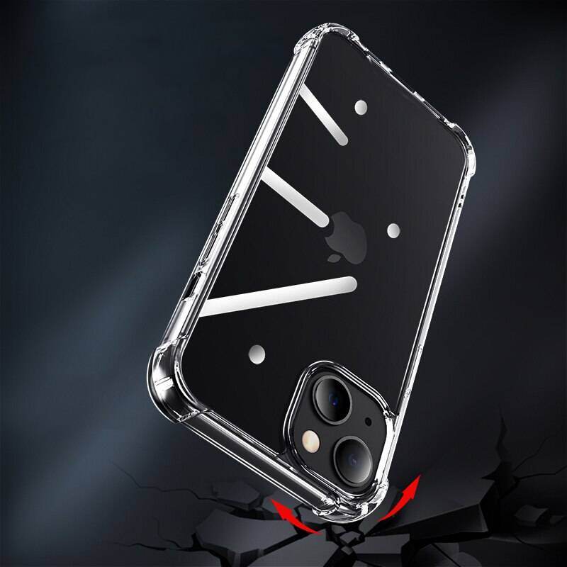 iPhone 14 Anti-Knock Shockproof Transparent Case - Million Cases