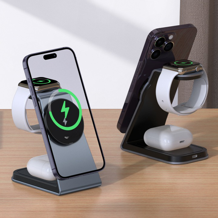 Neptune™ 3-in-1 Wireless MagSafe Charging Dock