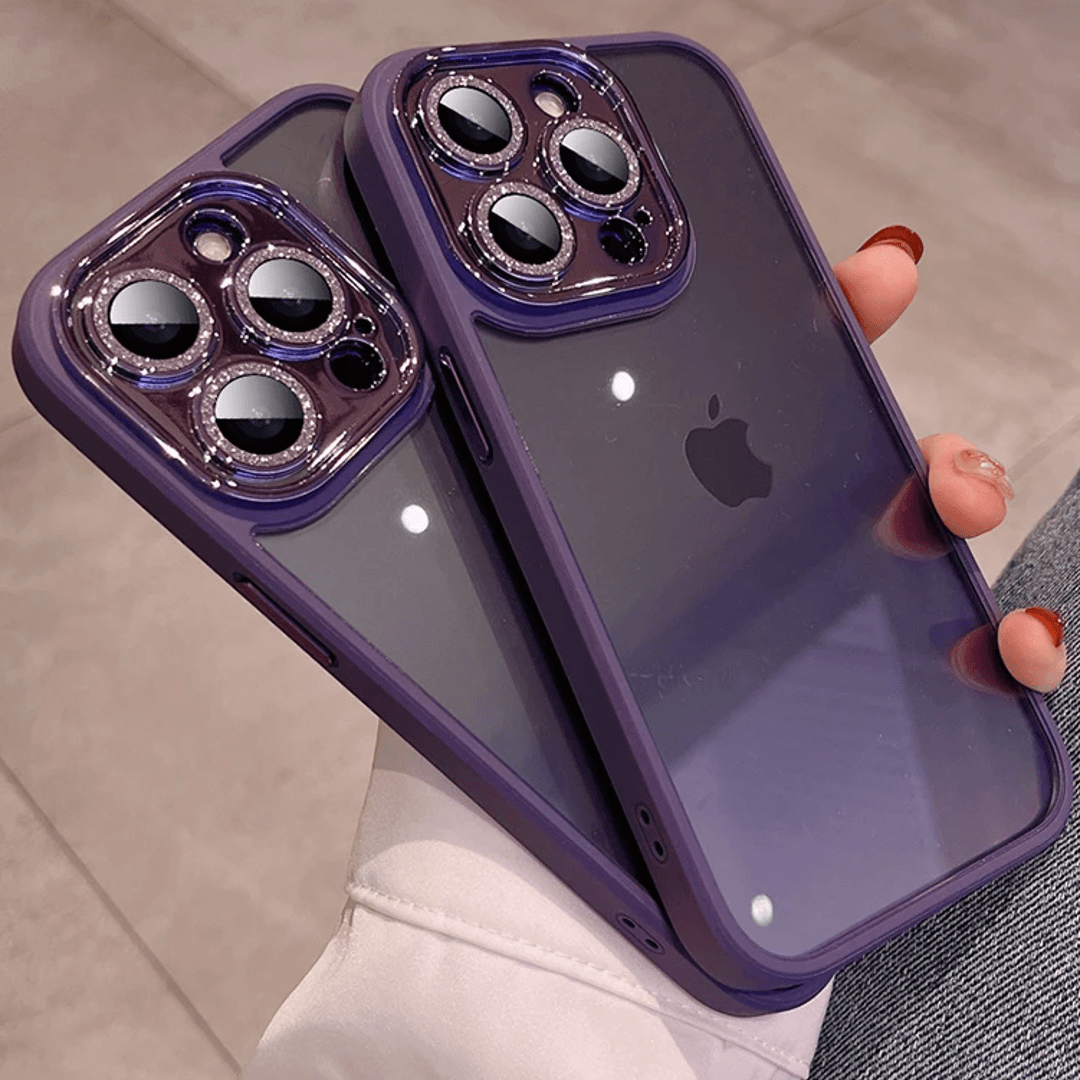 Diamond Camera Lens Clear Bumper Case - iPhone - Million Cases