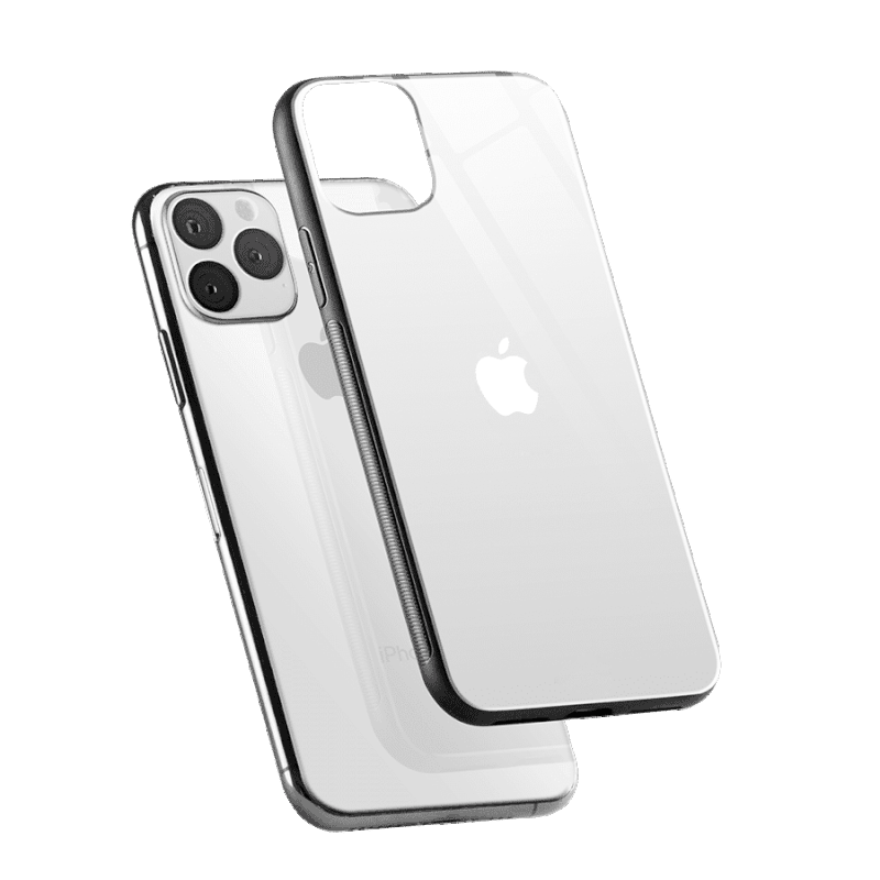 iPhone 11 Pro Max LED Logo Glass Back Case - Million Cases