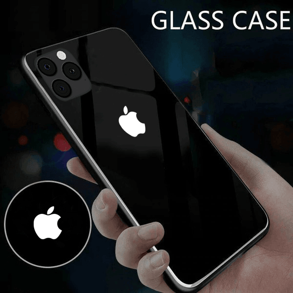 iPhone 11 Pro Max LED Logo Glass Back Case - Million Cases