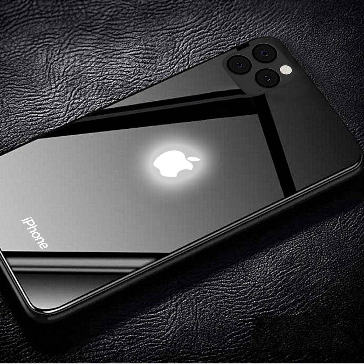 iPhone 11 Pro Max LED Logo Glass Back Case - Million Cases