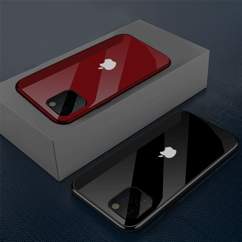 iPhone 11 Pro LED Logo Glass Back Case - Million Cases