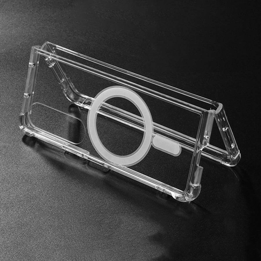 Galaxy Z Fold4 Anti-Knock TPU Transparent MagSafe Case - Million Cases