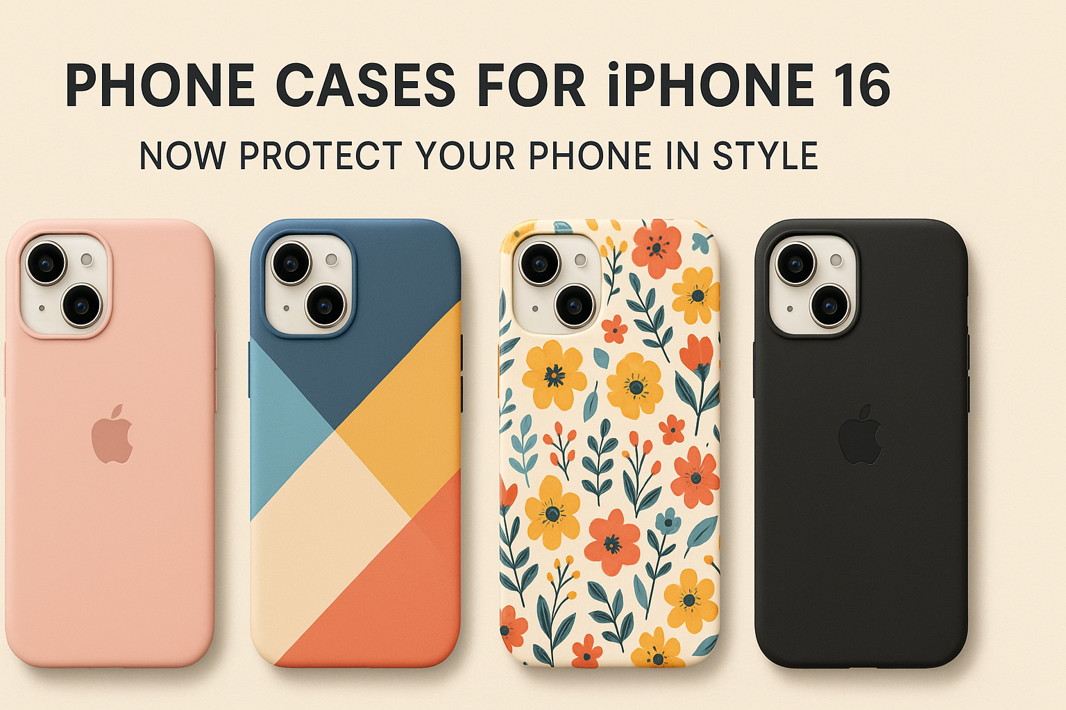 Phone Cases for iPhone 16 – Now Protect Your Phone in Style