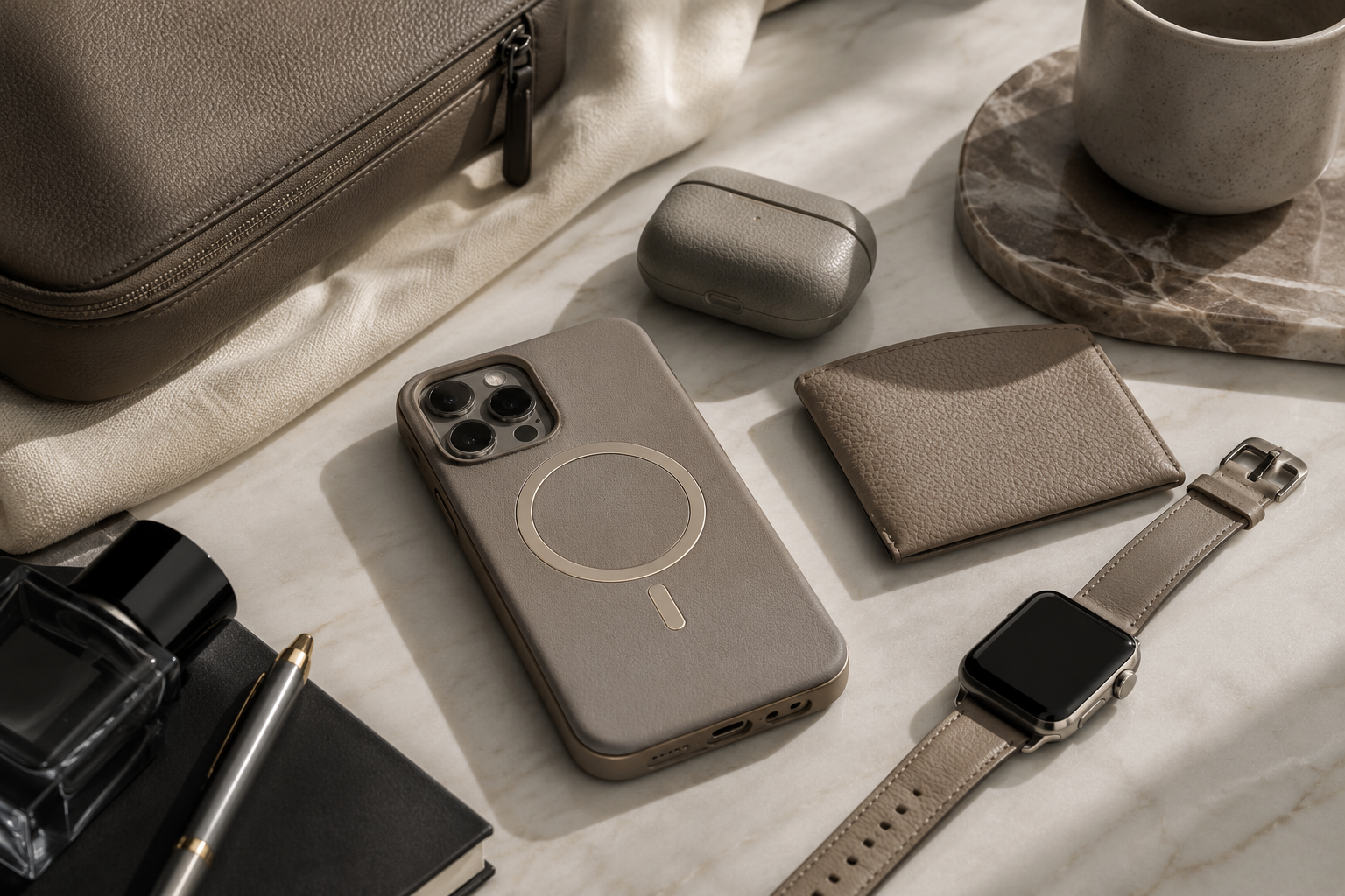 How do you elevate your everyday carry? The Quiet Luxury Tech Aesthetic explored through Accessories
