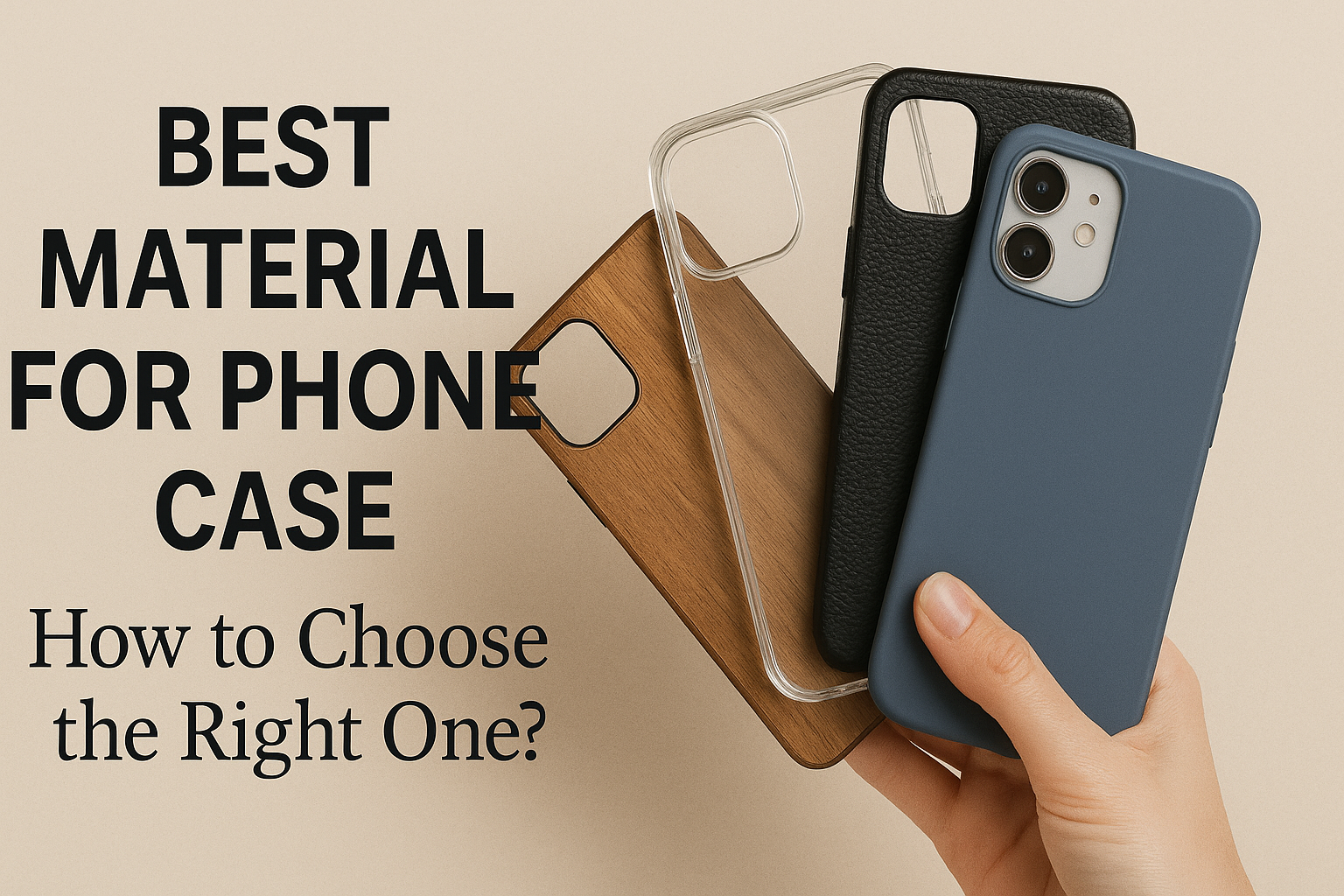 Best Material for Phone Case - How to Choose the Right One?