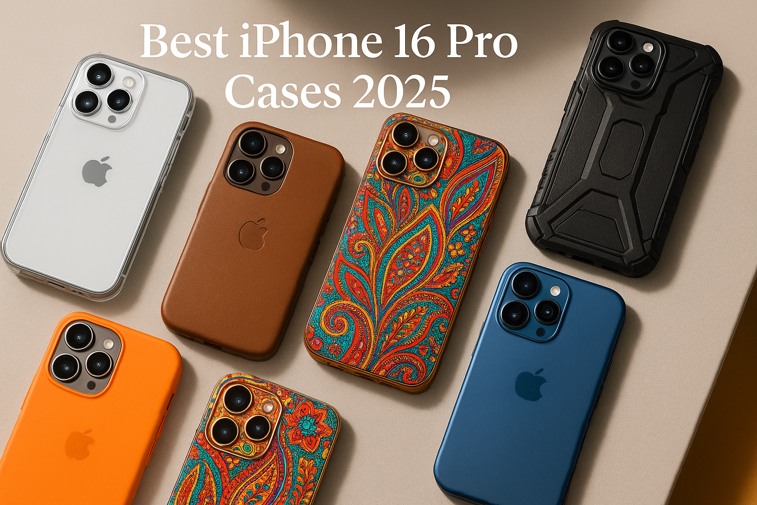 Best iPhone 16 Pro Case Collections Online in India 2025