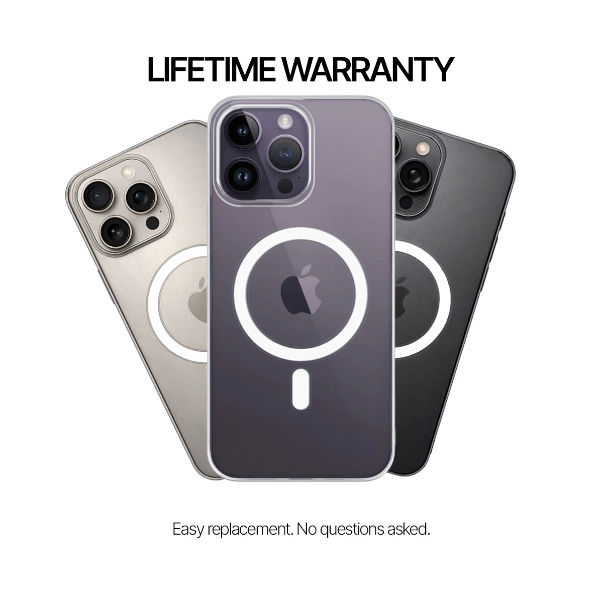 iPhone - Anti-Yellow Clear Case