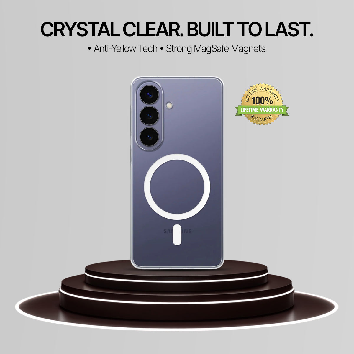 Galaxy Series - Anti-Yellow Clear Case