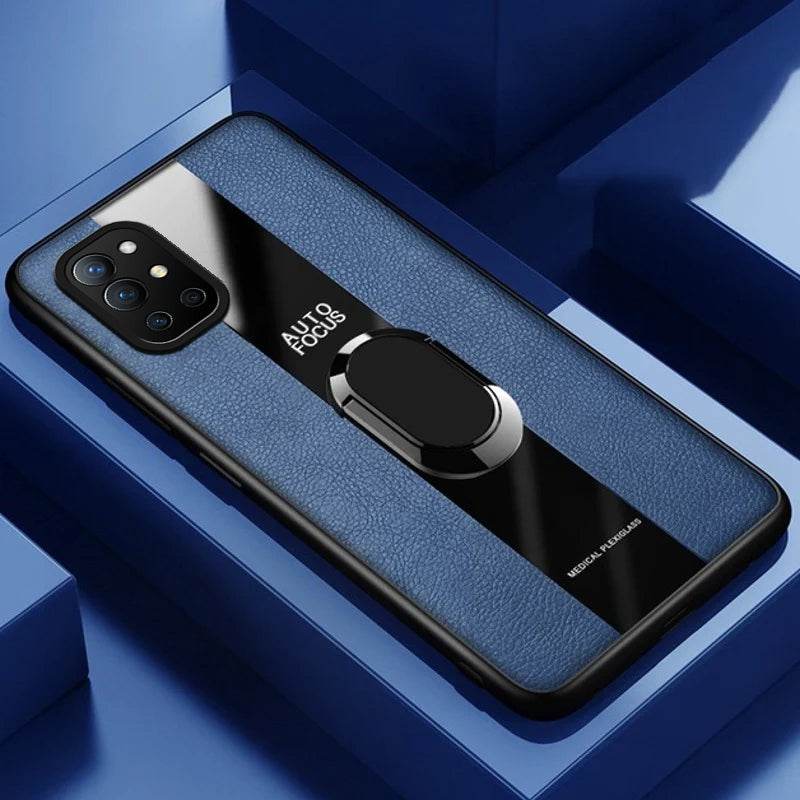 Plexiglass Luxury Leather Ring Case - OnePlus - Million Cases 