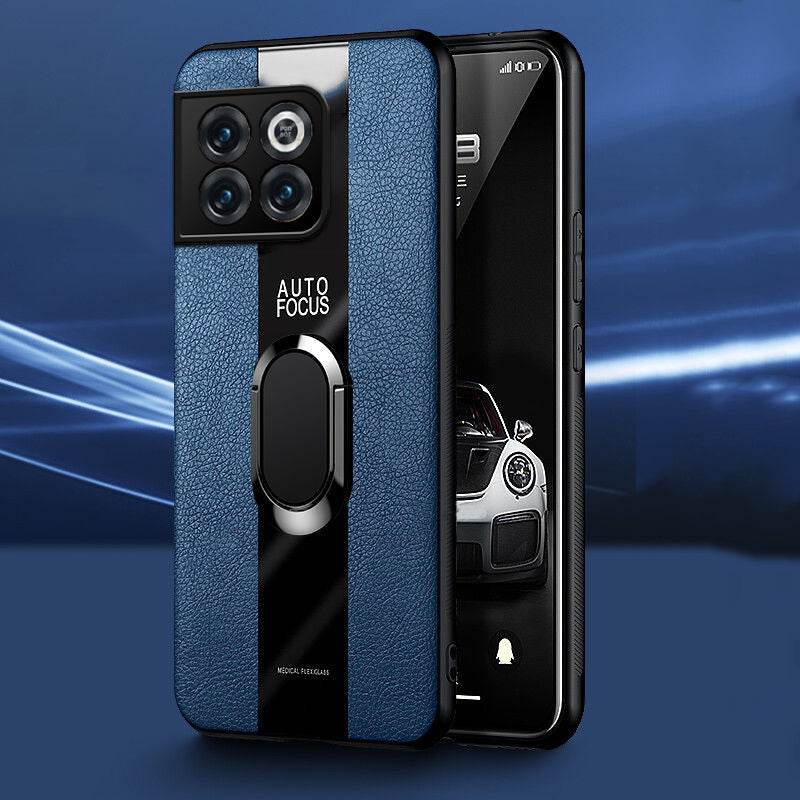 Plexiglass Luxury Leather Ring Case - OnePlus - Million Cases 
