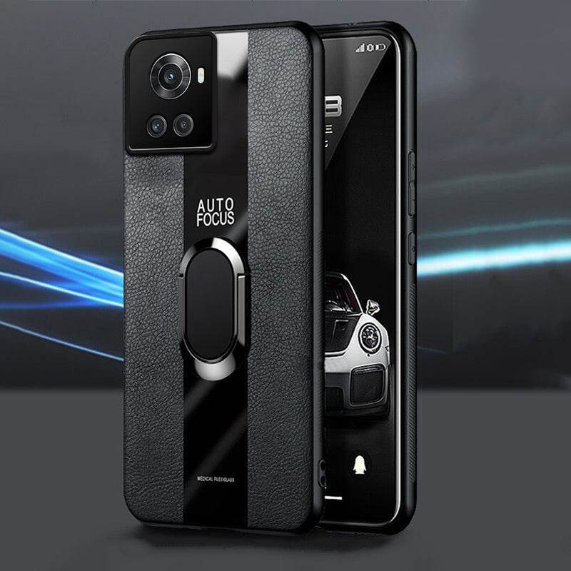 Plexiglass Luxury Leather Ring Case - OnePlus - Million Cases 