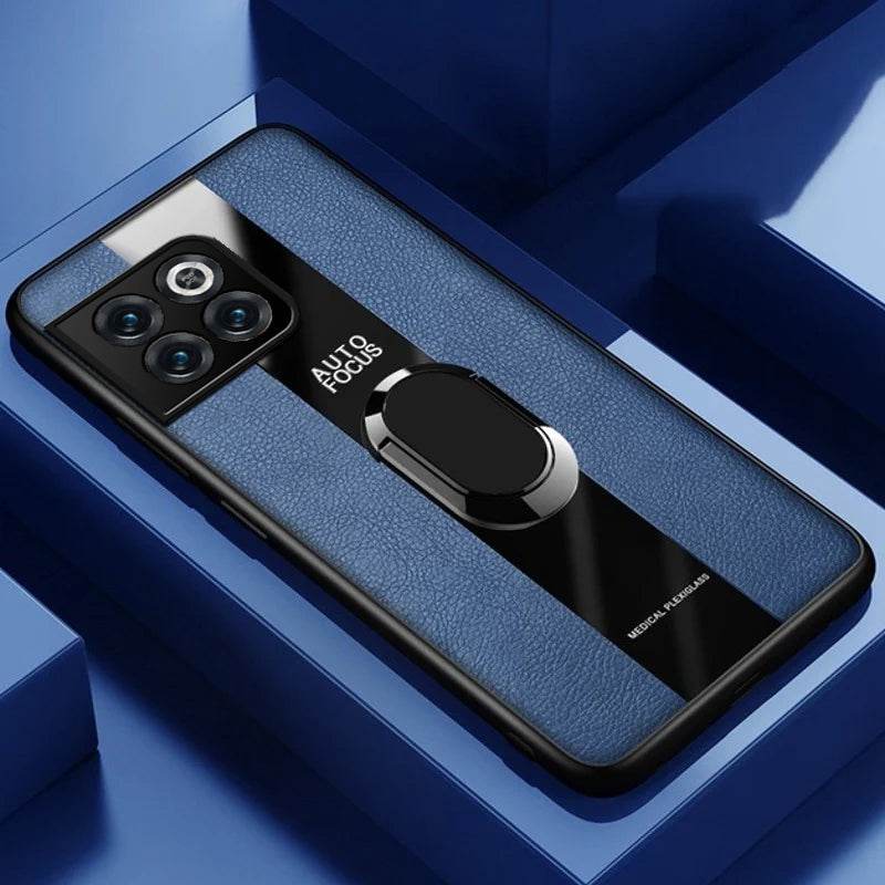 Plexiglass Luxury Leather Ring Case - OnePlus - Million Cases 
