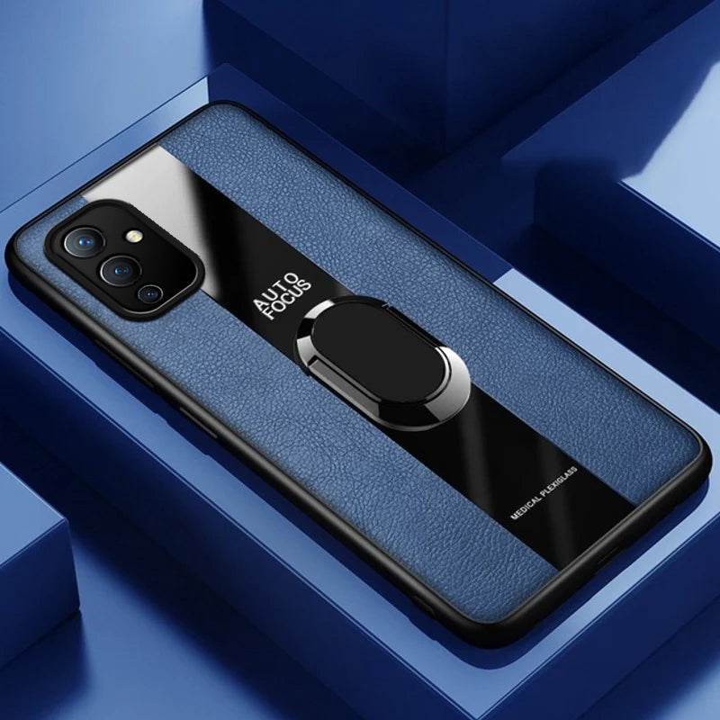 Plexiglass Luxury Leather Ring Case - OnePlus - Million Cases 