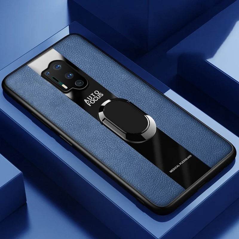 Plexiglass Luxury Leather Ring Case - OnePlus - Million Cases 