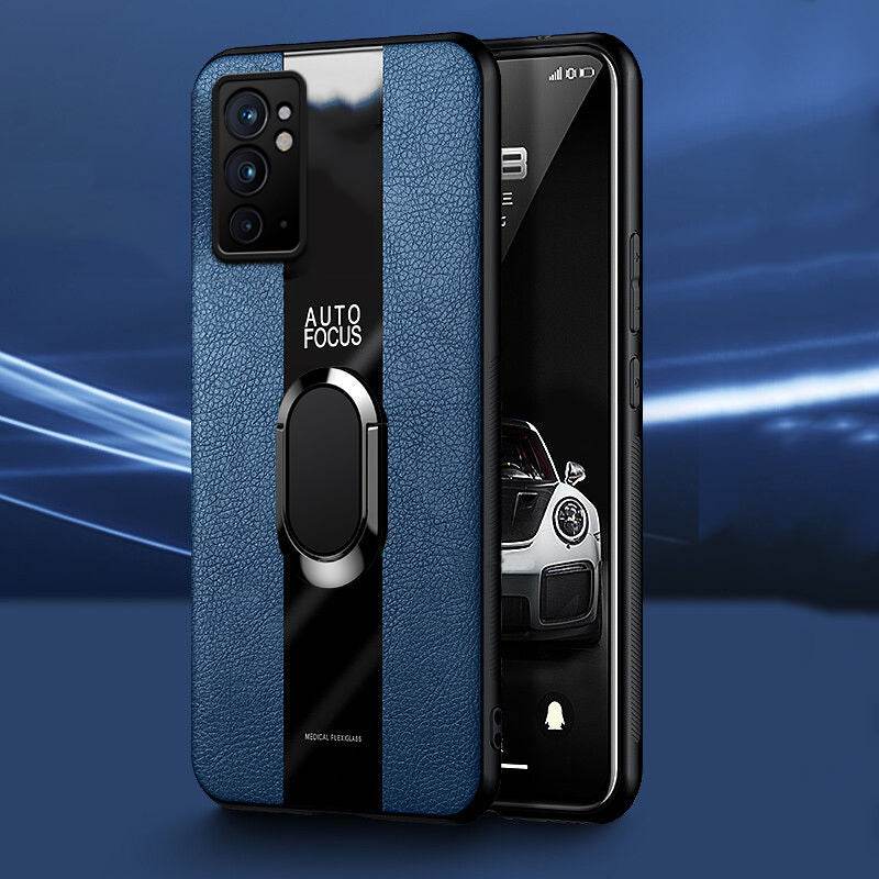 Plexiglass Luxury Leather Ring Case - OnePlus - Million Cases 