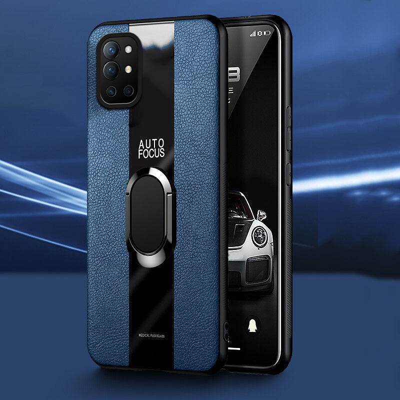 Plexiglass Luxury Leather Ring Case - OnePlus - Million Cases 