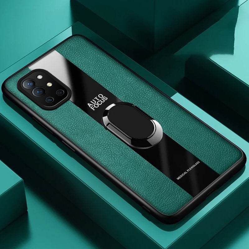 Plexiglass Luxury Leather Ring Case - OnePlus - Million Cases 