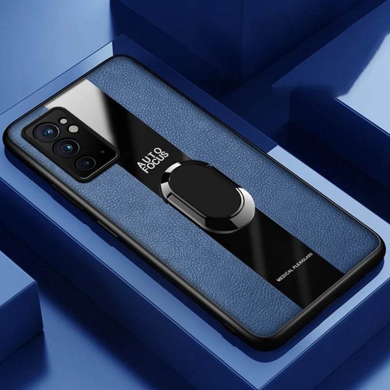 Plexiglass Luxury Leather Ring Case - OnePlus - Million Cases 