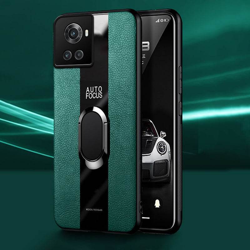 Plexiglass Luxury Leather Ring Case - OnePlus - Million Cases 
