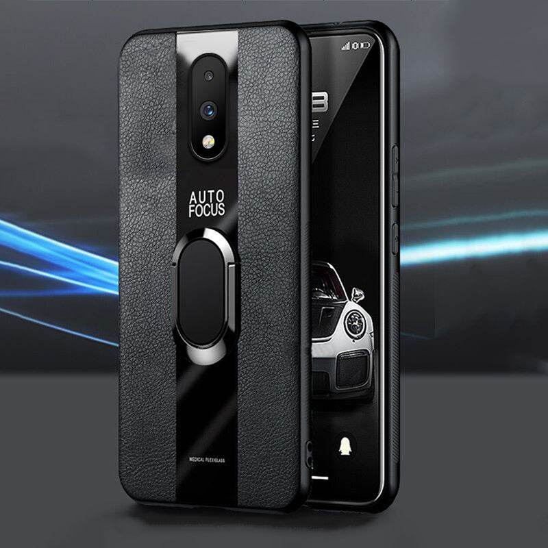 Plexiglass Luxury Leather Ring Case - OnePlus - Million Cases 